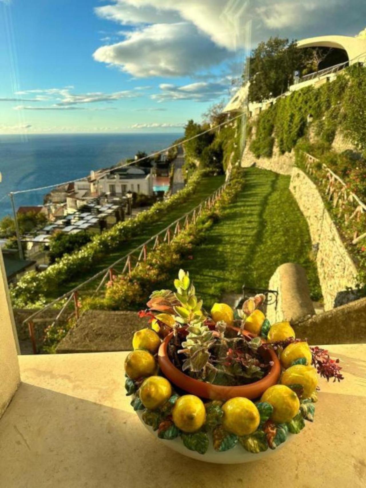 La Dolce Vita Ravello - Two Bedroom Apt With Sea View Terrace Eksteriør billede